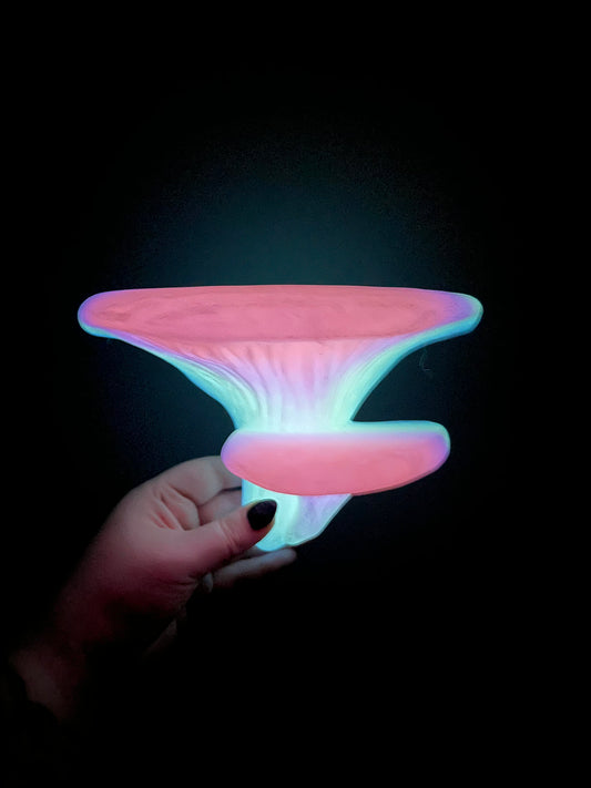 Étagère champignon glow in the dark